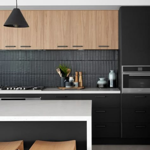 Gabinetes de Cocina de Madera con Acabado de Primera Clase, Estructura de 3 Capas, Diseño Moderno, Personalizados por JY Project, Modulares de Tablero de Aglomerado - Product Image 4