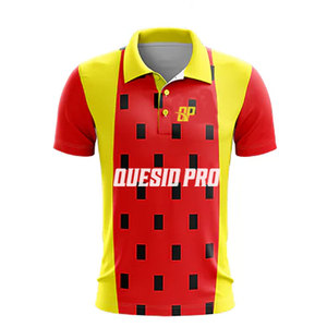 ชุดกีฬาคริกเก็ตแบบซับลิเมชั่นคุณภาพสูง เป็นมิตรกับสิ่งแวดล้อม พิมพ์โลโก้ตามสั่ง ดีไซน์ยอดเยี่ยม ขายดี - Product Image 4