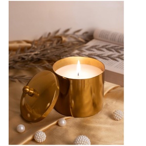 Juego de Portavelas Cónicos de Latón ZARA ENTERPRISES, Diseño Industrial, Elegantes Candelabros para Decoración de Dormitorios y Bodas - Product Image 1