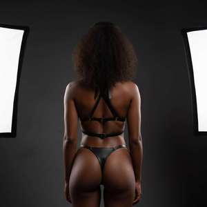 Sexy Breathable Leather Canvas Corset <b>Tops</b> for Women Custom Logo High Quality Medium Control Tummy - Product Image 3