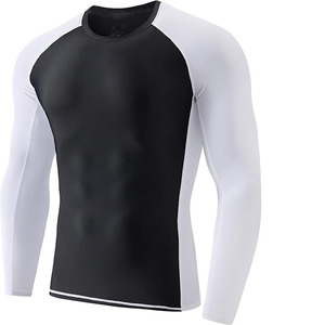 Personalized Sublimated Rash Guard Lightweight Stretch Compression Athletic Top - Product Image 2