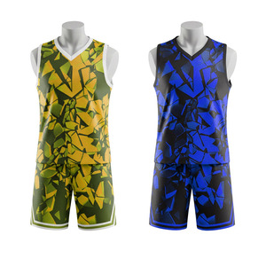 Conjunto de Uniforme de Baloncesto de Marca Privada, Uniforme Deportivo de Moda, Color Sólido, Secado Rápido, Material Liso Teñido, para Equipo - Product Image 4