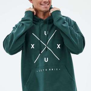 Sweat à capuche softshell imperméable pour homme et femme, avec logo personnalisé, pour snowboard, coupe oversize, épais, coupe-vent, thermique, hiver - Product Image 4