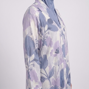 Ensemble Burkini Modeste 4 Pièces pour Femmes Musulmanes, Hijab Modeste à Couverture Complète, Imprimé sur le Devant, Séchage Rapide, Grandes Tailles - Product Image 4
