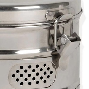 Contenedor Médico de Acero Inoxidable para Esterilización Profesional, Tambor de Esterilización para Instrumentos Quirúrgicos y Almacenamiento - Product Image 6