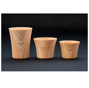 Vasos de Madera de Precio Accesible, Juego de Vasos de Lujo al por Mayor, Modernos y Sencillos - Product Image 1