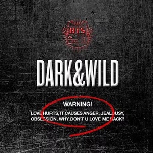 Album musical BTS DARK&WILD, pop coréen, emballage en papier et plastique, pour tous les âges - Product Image 1