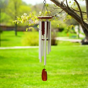 Campana de Viento Metálica Decorativa para Exteriores, Decoración Colgante para el Hogar y el Jardín - Product Image 2