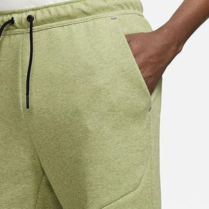 Nouveau pantalon de jogging pour homme de qualité supérieure, léger, en toile foncée, style hip-hop, coupe ample, ourlet ouvert, taille élastique, poche discrète, 100% coton - Product Image 4
