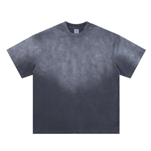Camiseta de Hombre con Efecto Desgastado, Estilo Oversize, 100% Algodón, Cuello Redondo, Manga Corta, 280g, Personalizable con Impresión - Product Image 1