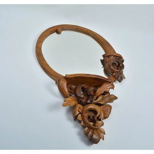 Sheesham Wood <b>Wall</b> <b>Mirror</b> Wholesale - Handcrafted Rustic Brown - Product Image 4