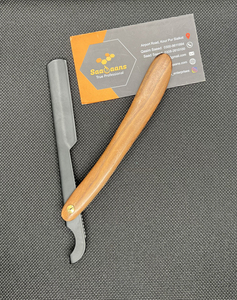 Wholesale Professional Manual Stainless Steel Barber Straight <b>Razor</b> Pakka Wooden Handle Swing Lock Shave Face Body-Sustainable - Product Image 6