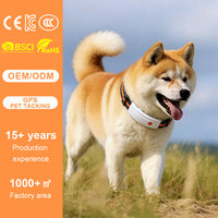 Traceur GPS pour chien Qcool avec technologie BCG, suivi de mouvement, surveillance d'activité, 4G LTE TDD, alarme pour animaux de compagnie manquants, alerte d'évasion d'animal, lumière