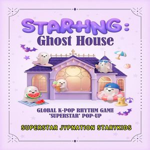 SUPERSTAR POP-UP STAR+ING Ghost House STRAYKIDS Photocard POB-K-POP Papier Anglais - Product Image 4