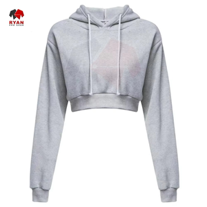 เสื้อฮู้ดดี้สำหรับผู้หญิง สีตามสั่ง ไซส์ใหญ่ ระบายอากาศได้ดี มีบริการ OEM และ ODM - Product Image 4