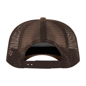 Premium 5 Panel Mesh Trucker <b>Hat</b> Custom Logo OEM Private Label - Product Image 2