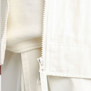 Chaqueta de lona suave para hombre, cuello vuelto, corte regular, impermeable, ecológica. - Product Image 6