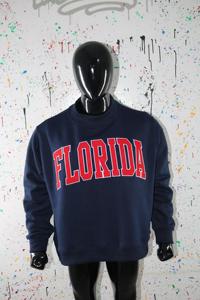 Florida Customized Color <b>Men</b> Hoodie 100% Cotton Applique Embroidery Wide Neck Vintage Winter Finer Threads - Product Image 3
