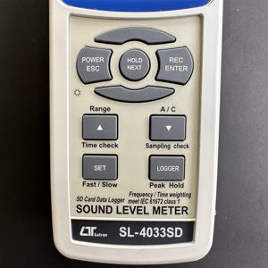 Sonmètre de précision LUTRON SL-4033SD - Haute précision, large plage, matériau plastique, garantie 1 an, fabriqué à Taïwan - Product Image 6