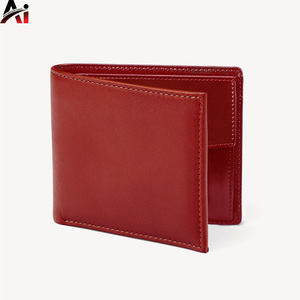 Carteras de Cuero Vacuno Genuino Personalizadas de Primera Calidad al por Mayor, Carteras de Cuero Casuales en Oferta, Diseño Delgado y Duradero - Product Image 2