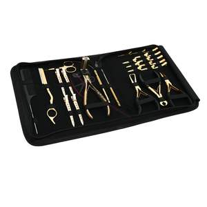 Herramientas Profesionales para Extensiones de Cabello: Alicates para Cinta Adhesiva, Cortador de Queratina, Abre Anillos Micro, Gancho de Bucle, Cuchilla, Pinzas de Pico de Pato - Product Image 1