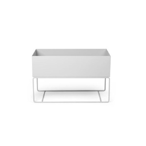 Jardinière Moderne Classique Polyvalente en Fer Thermolaqué Haute Tendance, Durable, pour Intérieur et Extérieur, avec Support - Product Image 6