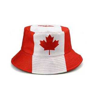 Colombia Flag Fruit Print Outdoor Beach Fishing Bucket <b>Hat</b> Unisex Polyester Casual Spring <b>Summer</b> with Letter Print Brim 54-56CM - Product Image 2