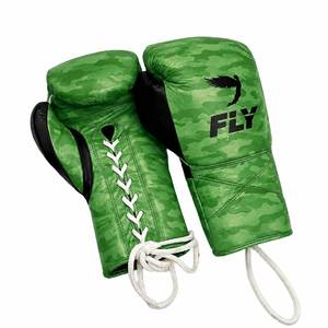 Custom Design Lace Up Boxing Gloves with Multi Layer <b>Padding</b> for Training and Sparring Use - Product Image 6