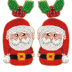 Pendientes de alta calidad con forma de árbol verde, bordados a mano, para novias, joyería de moda para mujeres y niñas, con diseño. - Product Image 4