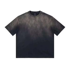 OEM 100% Cotton Heavyweight ACID Washed T <b>Shirts</b> For <b>Men</b> Unisex Custom Logo Dtg Print Street Wear Acid Washed T-<b>shirt</b> For <b>Men</b> - Product Image 4