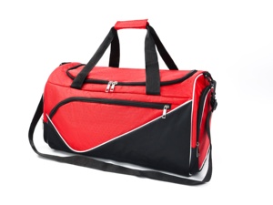 Bolsa de Viaje Deportiva Impermeable de Gran Capacidad con Logotipo Personalizado, Bolsa de Lona Rosa para Entrenamiento de Fin de Semana - Product Image 2
