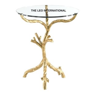 Nordic Light Luxury Hands Shape <b>Round</b> <b>Side</b> <b>Table</b> Glass Top Hand Design Bedside <b>Table</b> Living Room Small <b>Table</b> for Hotel - Product Image 5