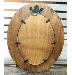 Espejo de pared con Incrustaciones de nácar de lujo moderno, acento decorativo elegante para dormitorio o hogar - Product Image 6