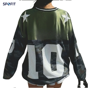 Camisetas de Fútbol Americano Personalizadas Unisex, Estilo Urbano, Premium, de Alta Calidad, Holgadas, Modernas, Deportivas, Transpirables - Product Image 5