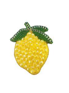 Porte-clés brodé à la main de haute qualité, design unique, perles de rocaille, couleurs magnifiques, en provenance d'Inde, pour filles. - Product Image 4