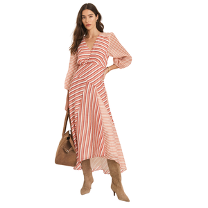 Vestido Largo Floral de Verano para Mujer, Cuello Cuadrado, Estilo Casual - Product Image 3