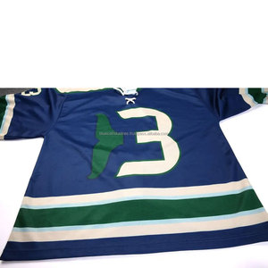 Low MOQ custom logo wholesale high quality printed <b>men</b> sports ice hockey jersey - Product Image 5