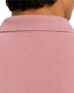 Polo para Hombre Color Rosa Polvoriento, Manga Corta, Tela Piqué de Algodón, Diseño Liso Informal, Cuello Camisero, Personalizable, para Golf, Verano - Product Image 6