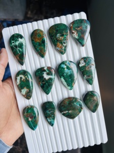 คริสโซคอลล่าคุณภาพสูง 100% จากธรรมชาติ รูปทรงผสมสำหรับทำเครื่องประดับ - Product Image 2