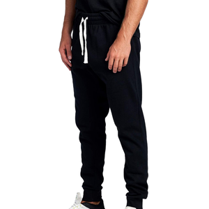 Pantalones Jogger Apilados Personalizados al por Mayor para Hombre, de Algodón Lavado con Impresión por Transferencia Térmica, 100% Algodón, Casuales, Deportivos, para Gimnasio y Actividades al Aire Libre - Product Image 2