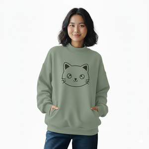 เสื้อไหมพรมคอเต่าสุดคลาสสิก ผสมผสานความนุ่มนวล อุ่นสบาย โครงสร้างหลวมสบาย และเสน่ห์ลำลองทันสมัย - Product Image 6