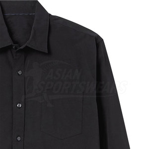 เสื้อเชิ้ตทรงกระดุมประสิทธิภาพสูง ผ้าฝ้าย 100% เป็นมิตรกับสิ่งแวดล้อม แห้งเร็ว สวมใส่สบายในฤดูร้อน พร้อมการเย็บแบบมืออาชีพ มีจำหน่ายแล้ว - Product Image 5