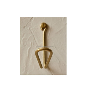 Ganchos de pared de metal Premium de gran venta con elegante trabajo vintage ideal para almacenamiento de pared decorativo en interiores de casas - Product Image 6