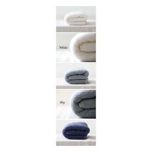 Serviette de bain en bambou coréen, serviette de bain douce et absorbante pour hôtel et spa, option en coton biologique, 40x80cm - Product Image 4