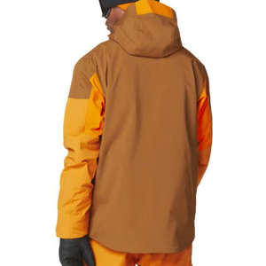 Vêtements de ski OEM personnalisés pour hommes, en toile softshell, imperméables 10k, avec col détachable, réversibles, écologiques et respirants - Product Image 4