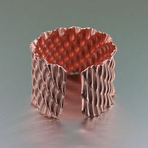 Elegantes Gemelos y Brazaletes de Latón y Cobre Antiguos, Accesorios de Joyería Clásica de Moda - Product Image 6