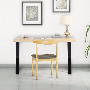 28"Hx24"W Heavy Duty Modern X-Shape Alloy Steel <b>Coffee</b> <b>Table</b> Desk <b>Legs</b> Anti-Slip Feet Pads Detachable Bench <b>Legs</b> Furniture <b>Legs</b> - Product Image 6