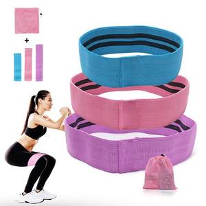 Bande de Résistance GO FIT IT pour les Hanches – Entraînement Fitness, Musculation, Exercices de Levage de Poids Lourds – Antidérapante et Très Élastique - Product Image 3