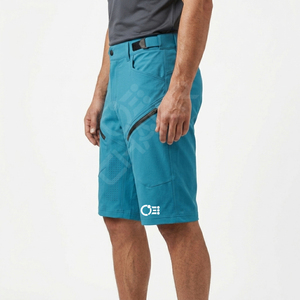 Pantalones Cortos de Ciclismo MTB para Hombre, Talla Grande, Transpirables, de Secado Rápido, de Alta Calidad, para Ciclismo de Montaña, Tejido Elástico Resistente, para Ciclismo de Trail, Equipo para Actividades al Aire Libre - Product Image 3
