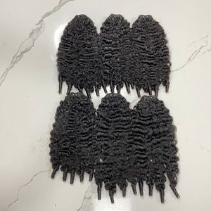 Birman Bouclés Double Dessiné 100% Extensions de Cheveux Humains Pas de Cuticule Chimique Aligné Tissage Cheveux Prix de Gros pour les Femmes Noires - Product Image 6
